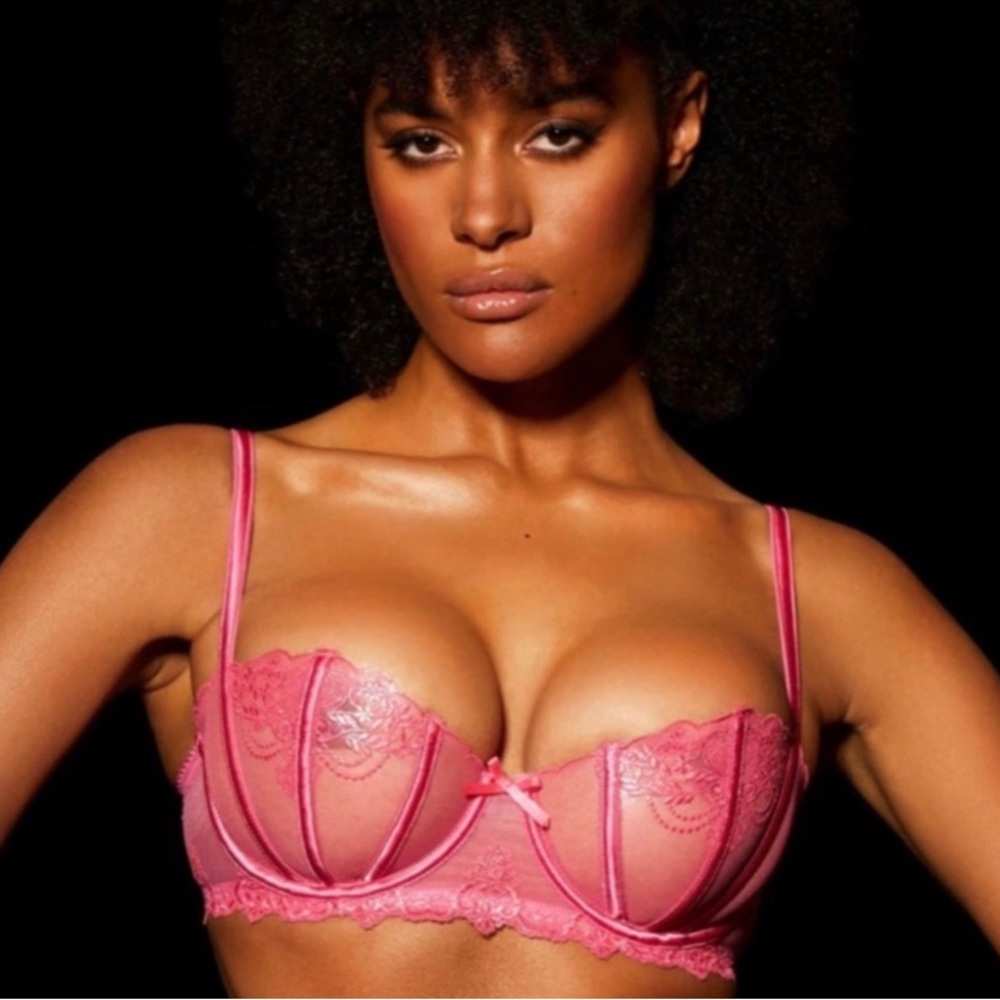 Honey Birdette Natalie Wild Pink Bra